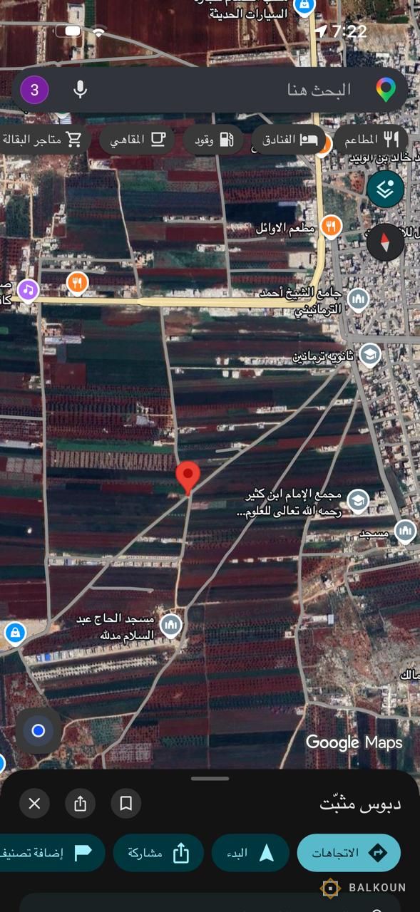 Agricultural land for sale, 6000 m² in Idlib (SY10473), Syria | Balkoun
